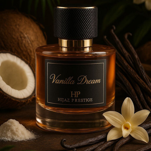 perfume bottle vanilla coconut